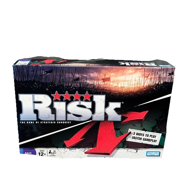 Hasbro Other - New 2008 Risk Board Game Of Strategic Conquest Parker Brothers‎ Hasbro 12+